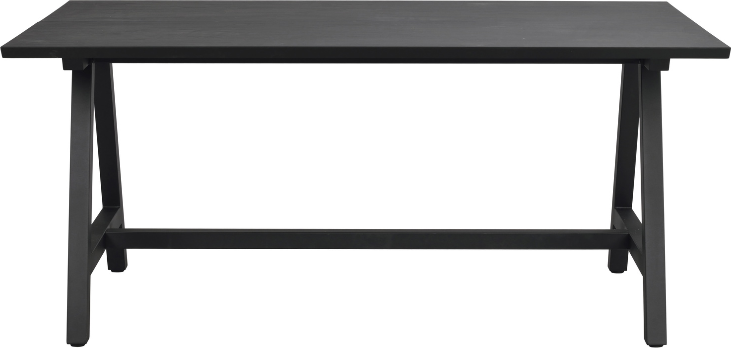 Sort Carradale 170x100 Fsc Certificeret Egetræ & Pulverlakeret Metal Rowico Spisebord - 7340126556344