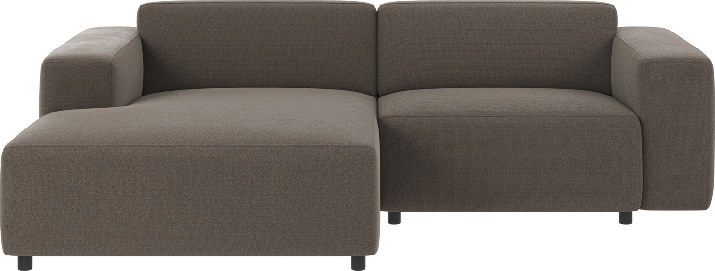 Mellemgrå Chaiselong Willard Rita 108 Polyester Skandinavisk Minimalistisk Med Chaiselong 234161 Rowico Sofa - 7340126588246
