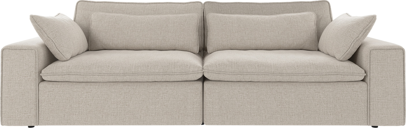 Lysegrå Personers Rawlins Maxi Robin Polyester Med Nozag Fjedre Pocket Hynder Rowico Sofa - 7340126567623