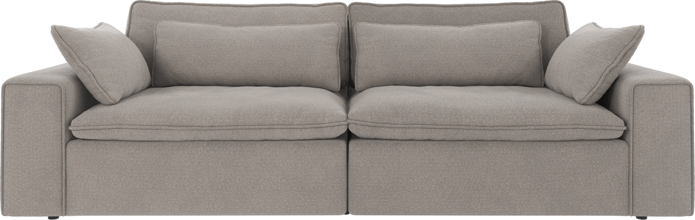 Lysegrå Rawlins Maxi Personers Stof Rita Polyester 259 Rowico Sofa - 7340126587256