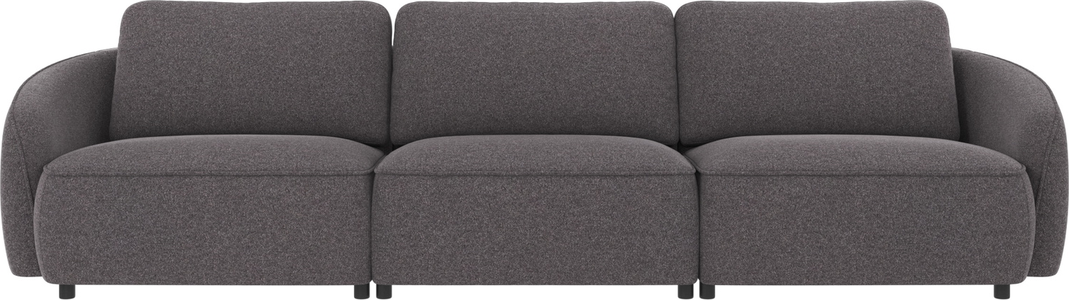 Mørkegrå Personers Norris Brenda Polyester Tidløst Design Med Koldskum Zigzag Fjedre Rowico Sofa - 7340126582237