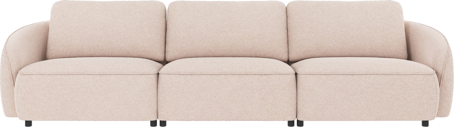 Lysebeige Personers Norris Stof Fsc Mix Stel Koldskum Nozag Zigzagfjedre Rowico Sofa - 7340126582831