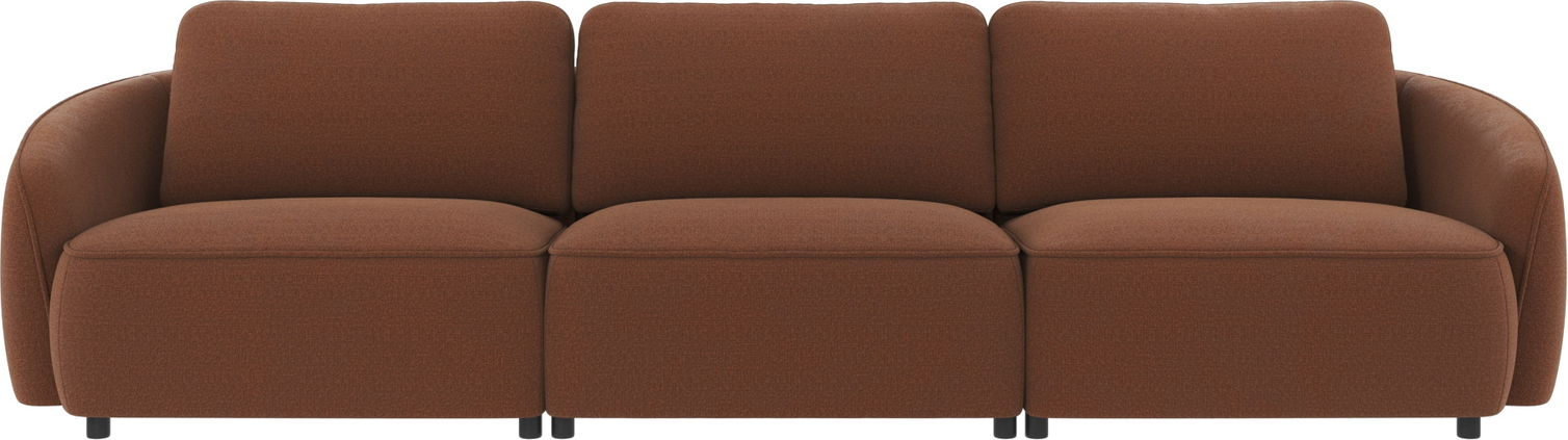 Rød Personers Norris Rita Stof Fsc Mix Træstel 319102 Rowico Sofa - 7340126586662