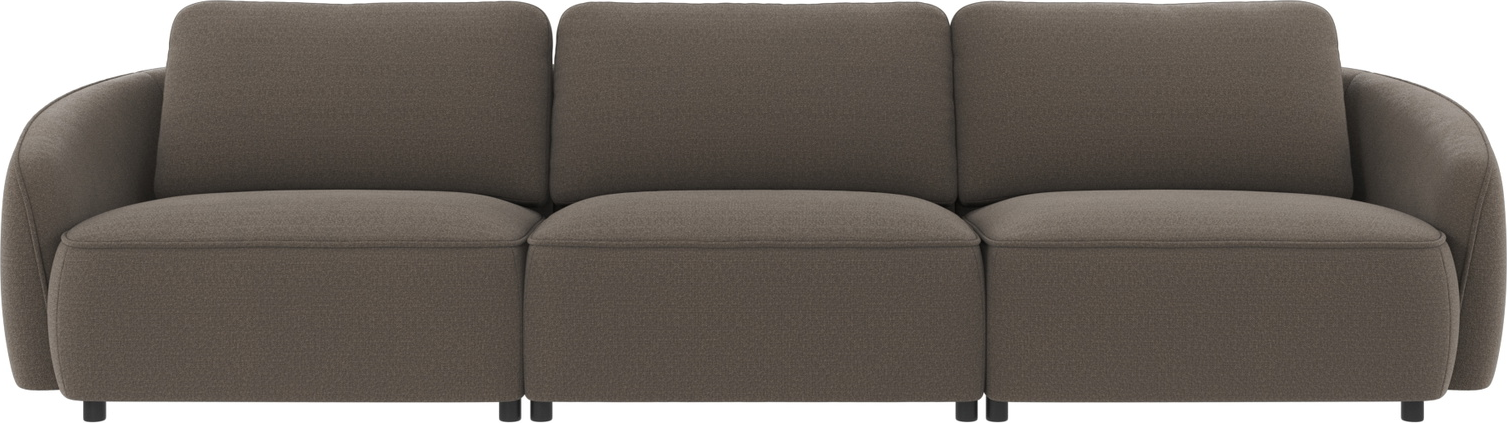 Mellemgrå Personers Norris Rita Polyester 319 Rowico Sofa - 7340126586747