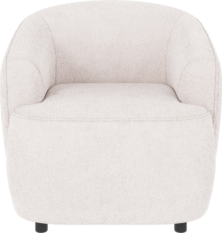 Hvid Loungestol Dermot Greg Polyester Polstret Fsc Mix Træramme 7785 Rowico Lænestol - 7340126590300