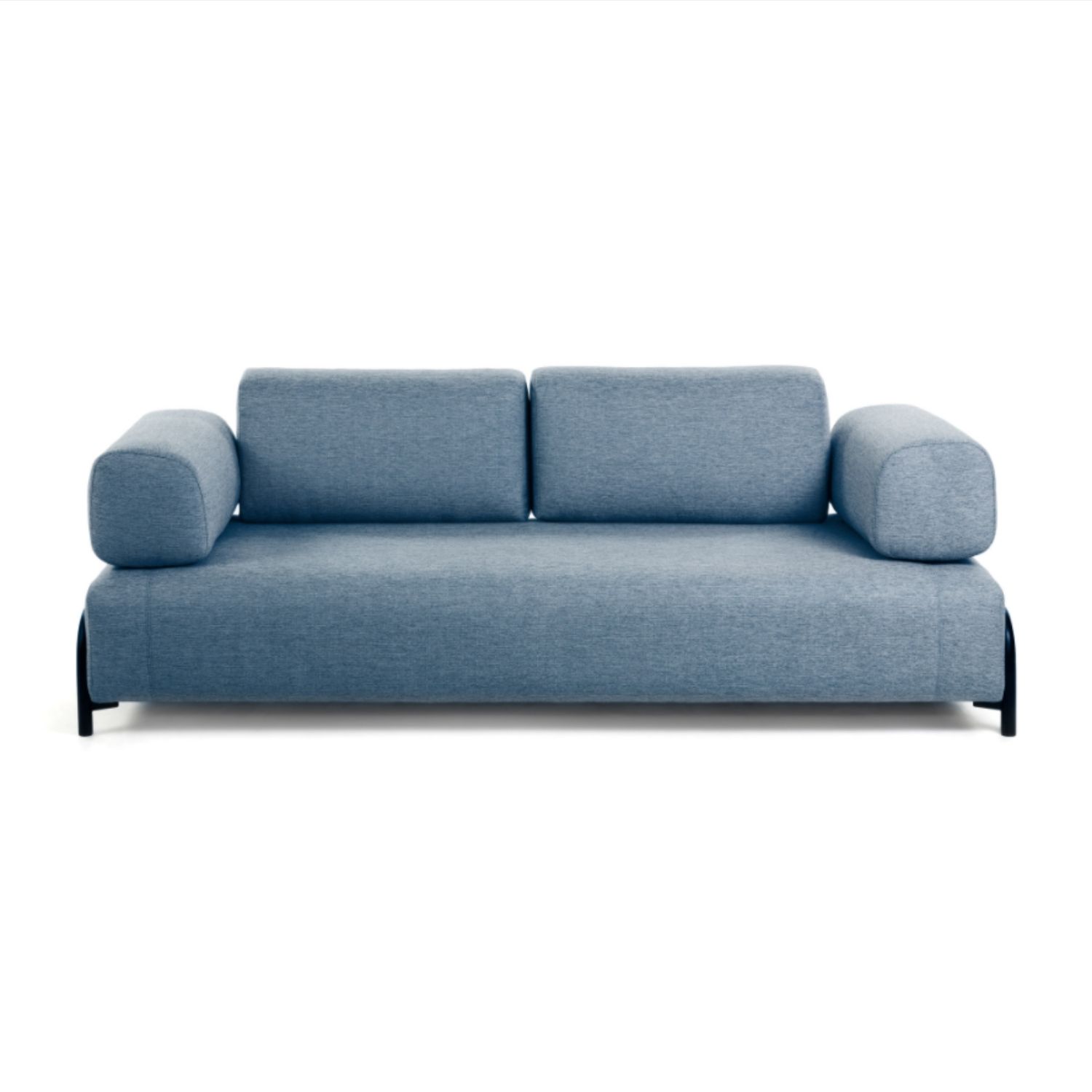 Blå Compo Pers Polyester Stål Kave Home Sofa - 8433840554341