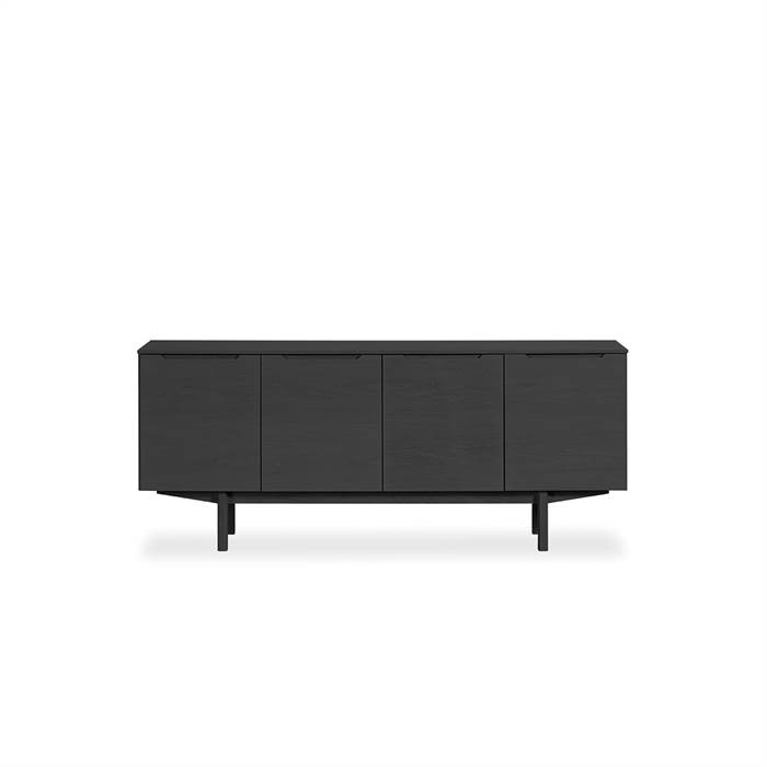 Sort Sm306 Lakeret Skovby Skænk - 5707584017534