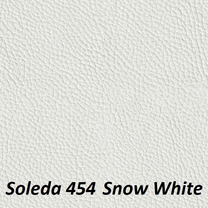 Hvid Boston Læder Soleda 454 Snow White Hjort Knudsen Lænestol