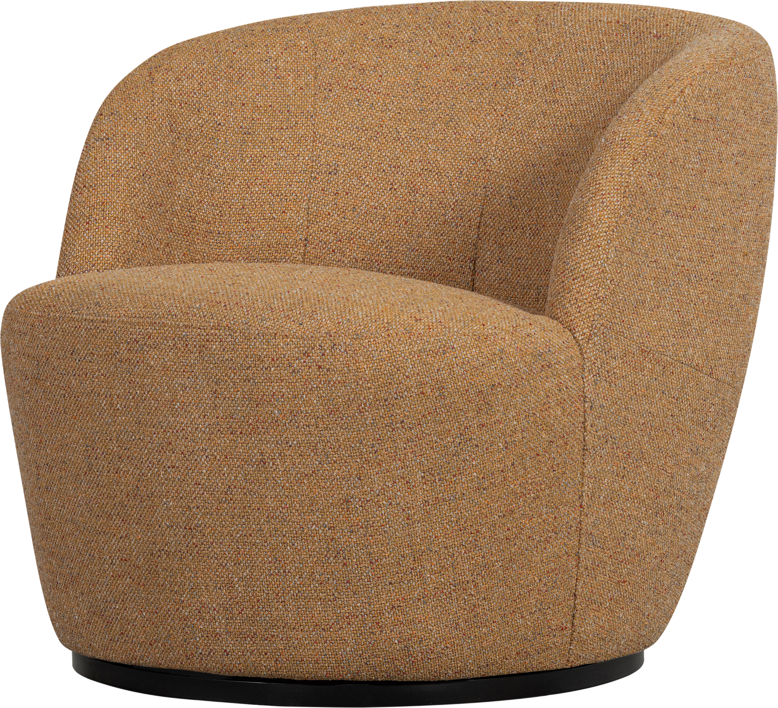Karry Serra Fladvævet Polyester Drejestol Woood Lænestol - 8714713200740