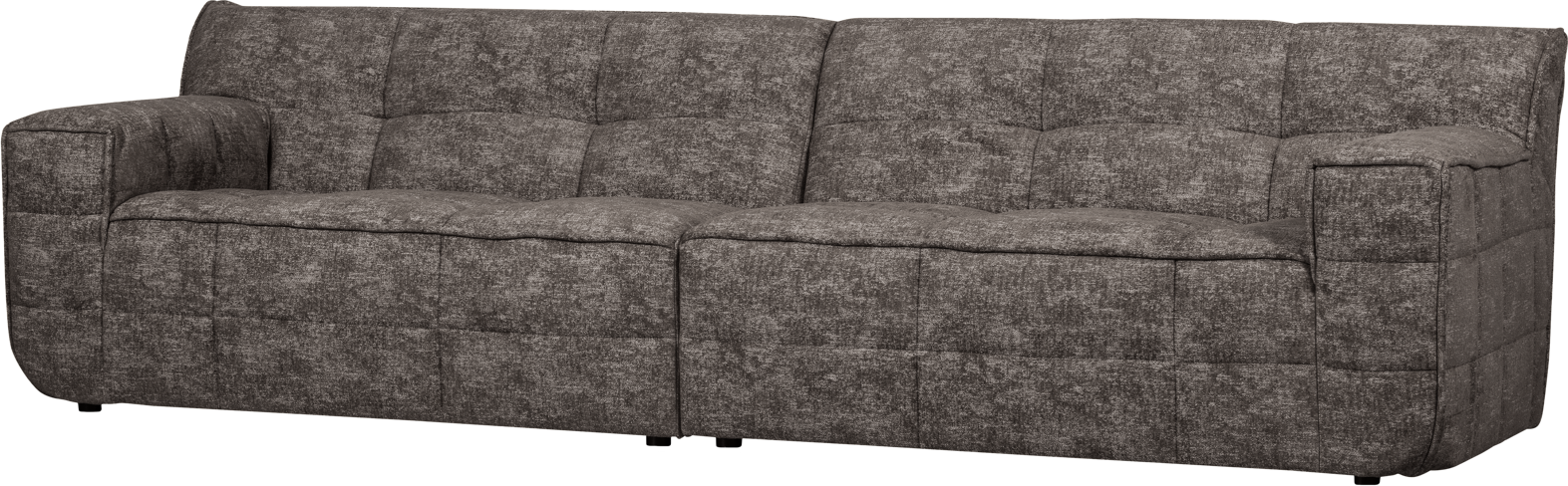Grå Personers Lounge Timor Chenille Woood Sofa - 8714713203307