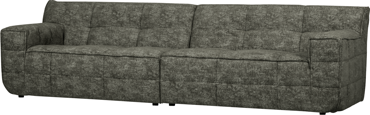Grøn Personers Timor Voluminøs Varm Chenille L297 D92 H81 Woood Sofa - 8714713203321