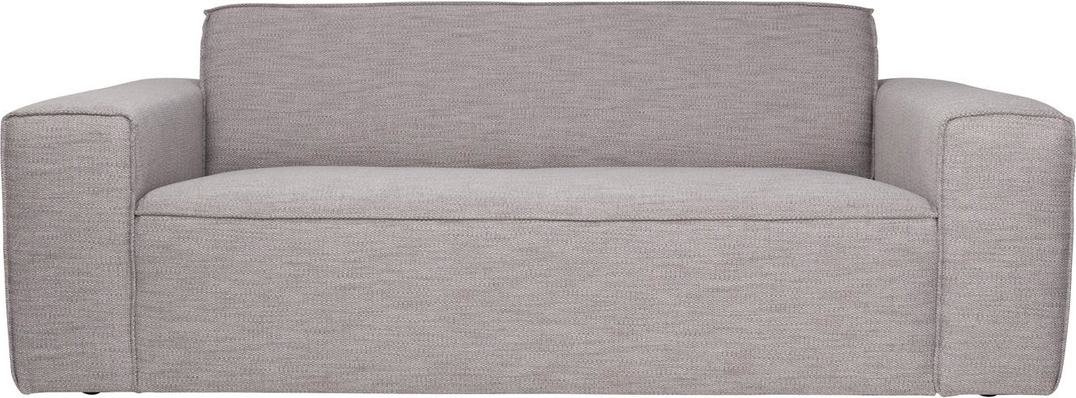 Stengrå Personers Bor Stof 200 Elegant Robust Komfort Skum Zuiver Sofa - 8718548035317