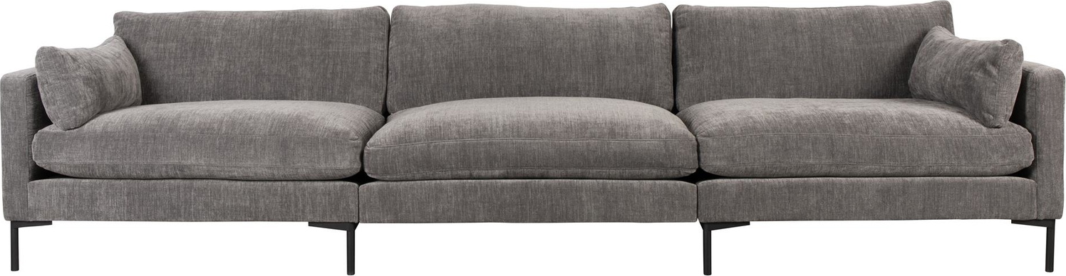 Mørkegrå Personers Summer Stof B335 Zuiver Sofa - 8718548051720