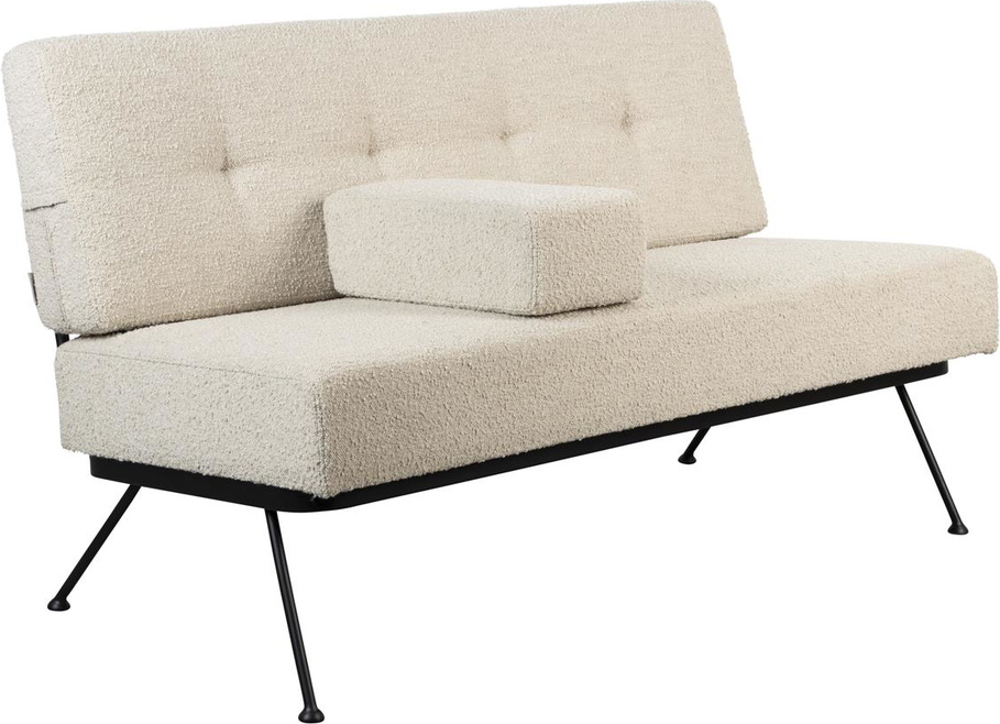 Lysgrå Personers Bowie Stof 135 Bred Zuiver Sofa - 8718548065338