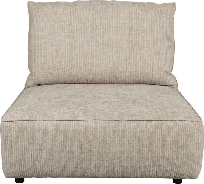 Stenlysgrå Personers Loungestol Element Hunter Stof Zuiver Sofa - 8718548068438