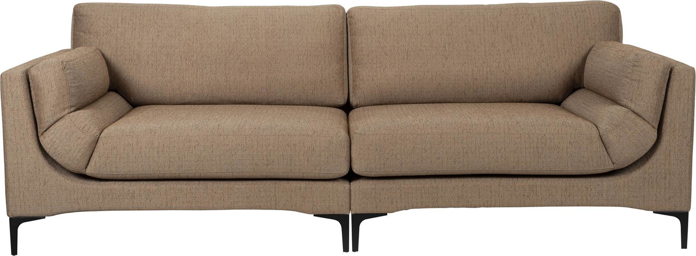 Brungrå Personers Balcony Stof Slidstærk Polyakryl Polyester Med Skum B256d99h85 Zuiver Sofa - 8718548068742