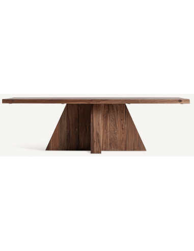 Brutalis Genanvendt Saltræ 260 110 Brun Vical Home Spisebord