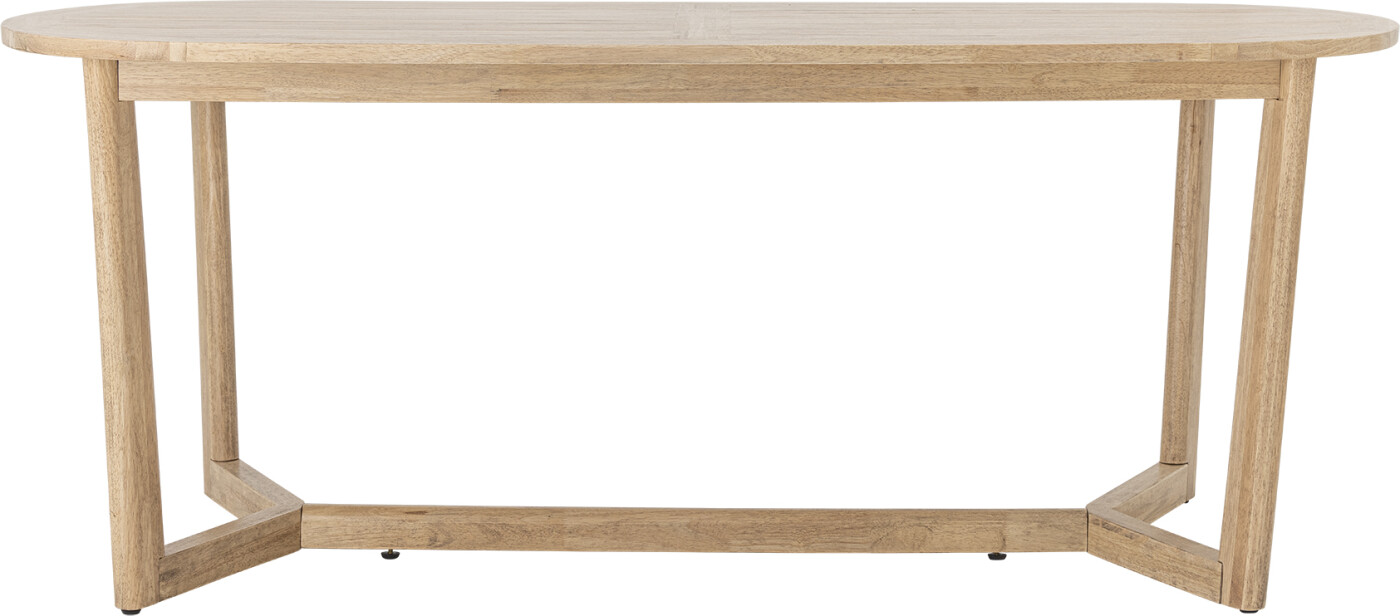 Creative Collection Serrone Natur Gummitræ Spisebord - 5711173343683