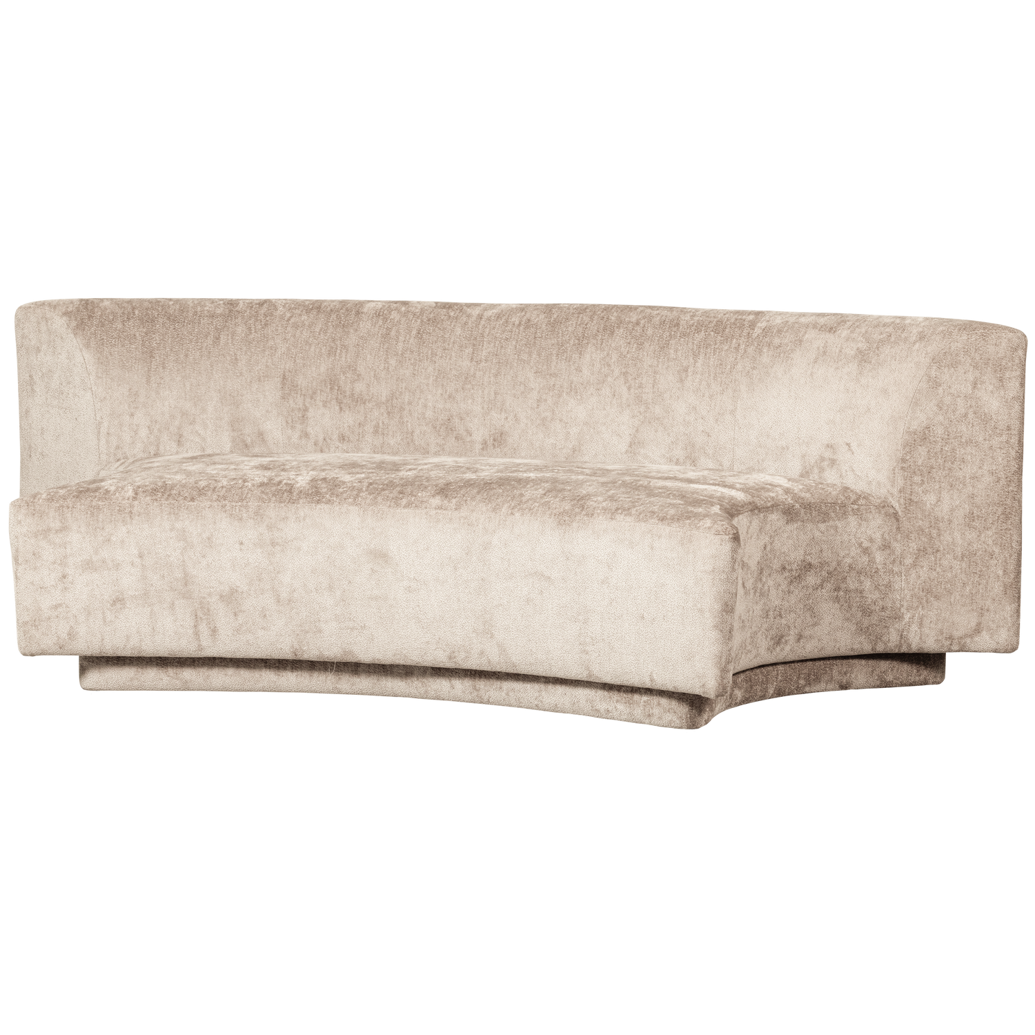 Natur Popular Pers Chenille Polyester Stof Woood Sofa - 8714713200757
