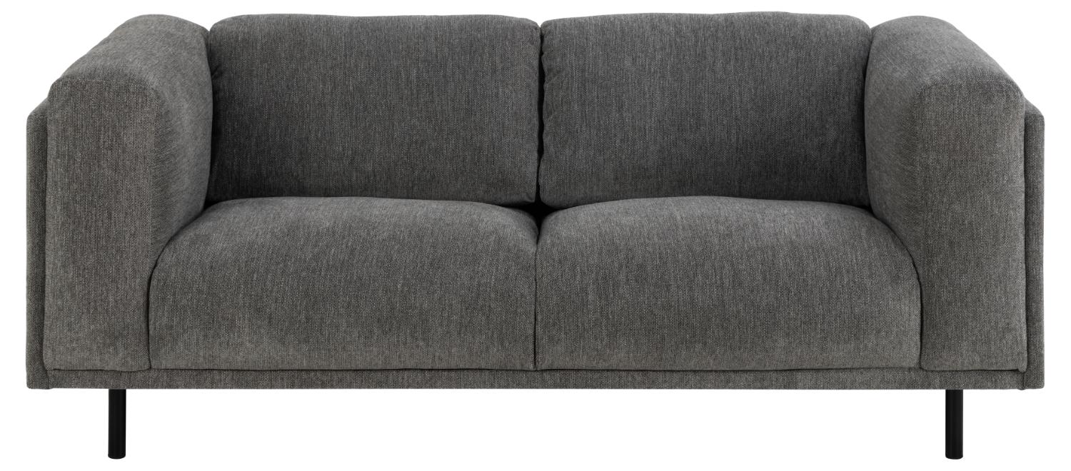 Sort Elea Pers Antracitgråt Stof Metal Sofakoncept Sofa - 5713941275592