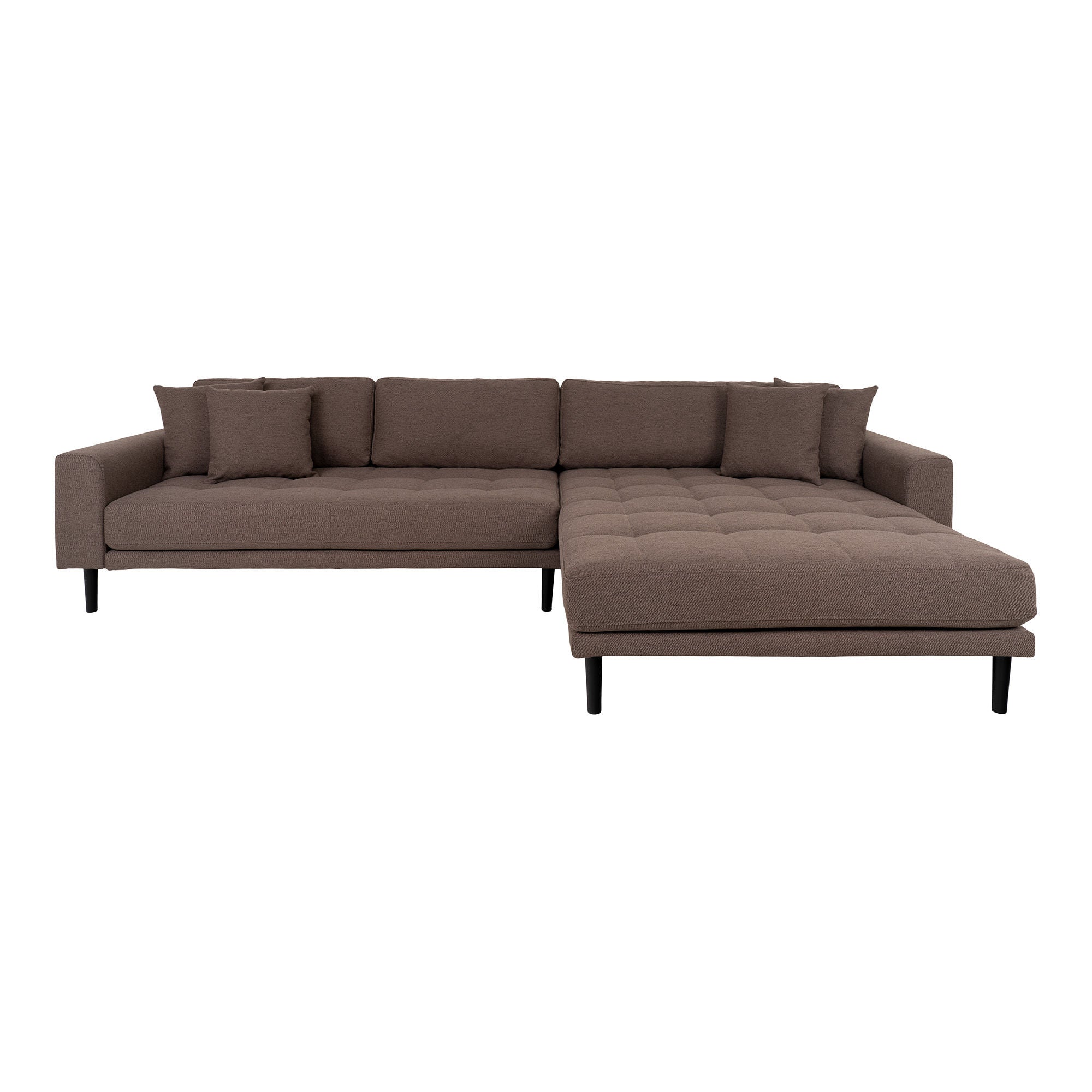 Lido Lounge Højrevendt Brun Hn1055 House Nordic Sofa - 5713917025909