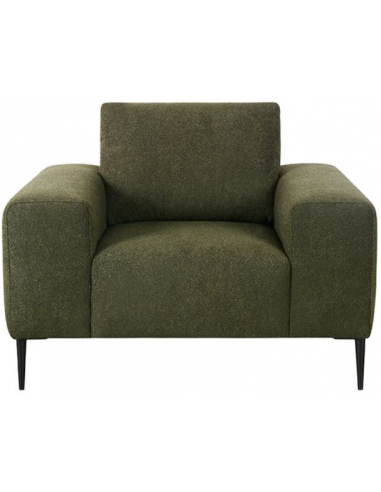 Grøn Ferraro Metal Boucl Polyester 112 Sort Mørke Label51 Lænestol