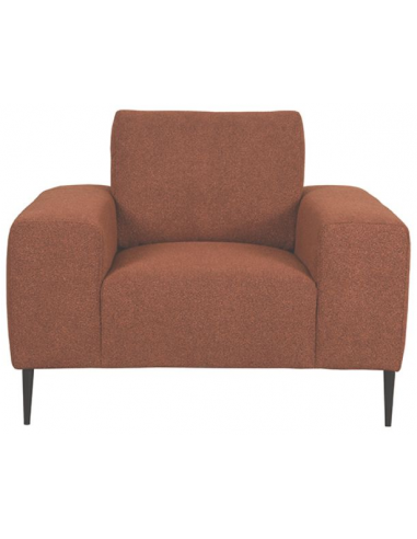 Ferraro Metal Boucl Polyester 112 Sort Rust Label51 Lænestol