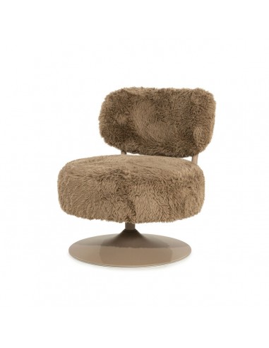 Furlo Med Drejefod Metal Plys H75 Taupe By Boo Lænestol