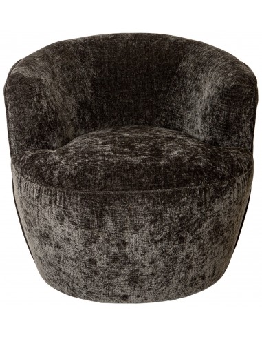 Grasa Chenille Polyester B75 Antracit Ptmd Lænestol