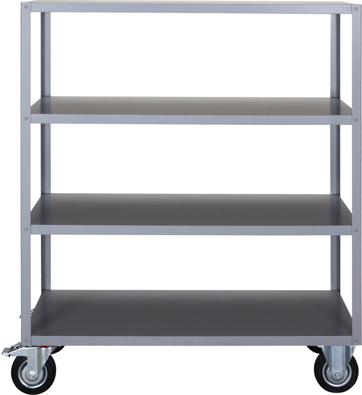 Med Hjul Trolley Stål Grå 140x45x120 House Doctor Reol - 5707644869400