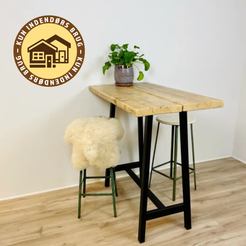 Barbord Genbrugsplanker 100 983041 Kabeltromlen Spisebord