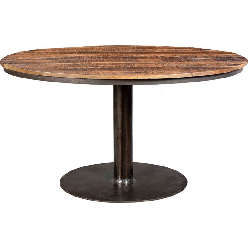 Natur Rundt Råt Design Spisebord - 5740002208367