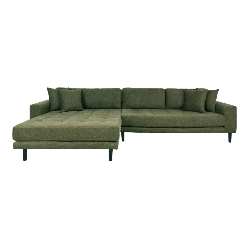 Grøn Venstrevendt Oliven Med Fire Puder Hn1020 1301485 Homeshop Sofa - 5713917018833