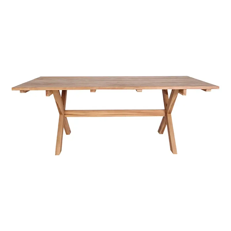 Genbrugsteak 200x90xh75cm 7501090 Homeshop Spisebord - 5713917009459