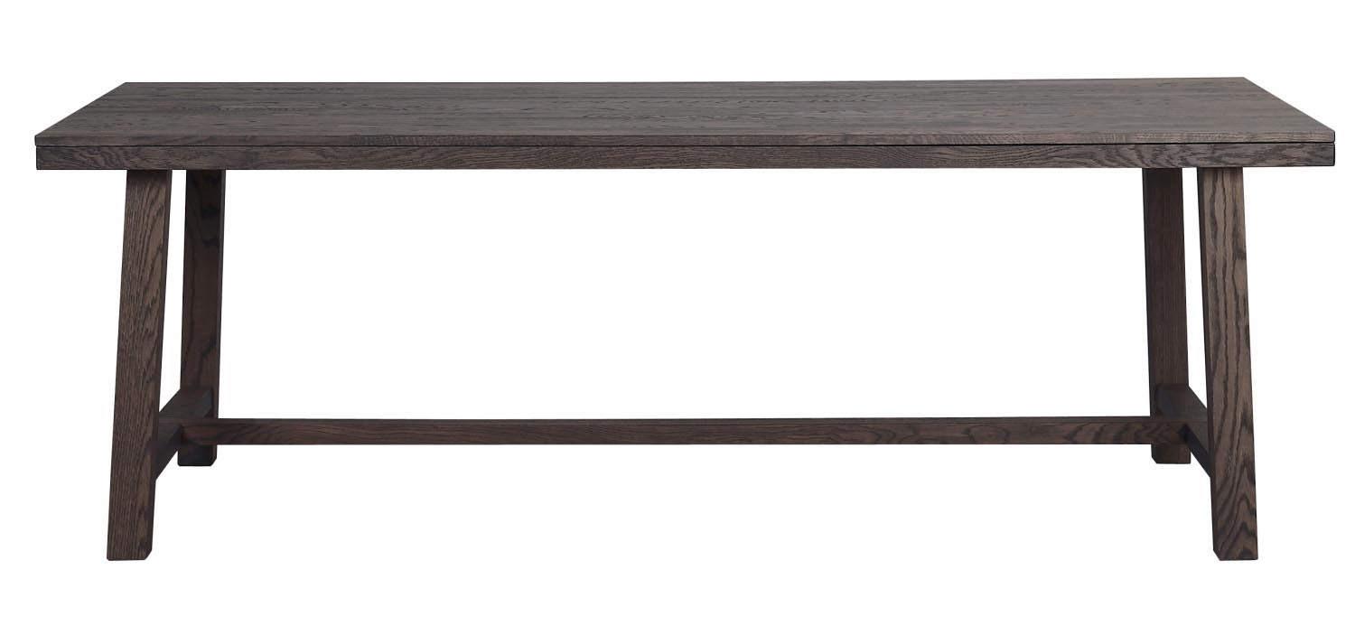 Brun Rowico Brooklyn Røget Udtræk 220x95 Rowico Home Spisebord - 7340126517215