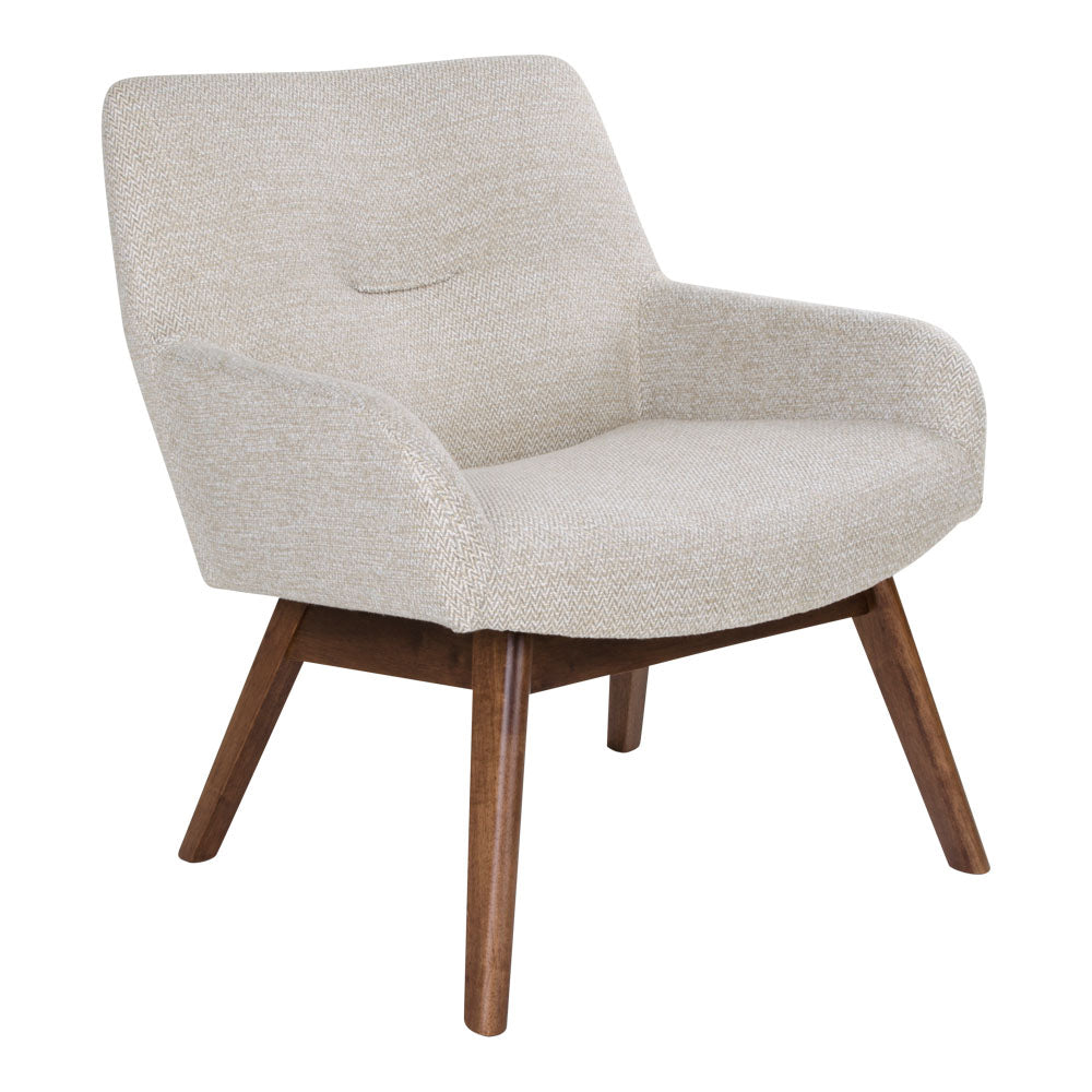 Sand London Loungestol Loungestol Valnød Ben Hn1278 Housenordic Lænestol - 5713917008704