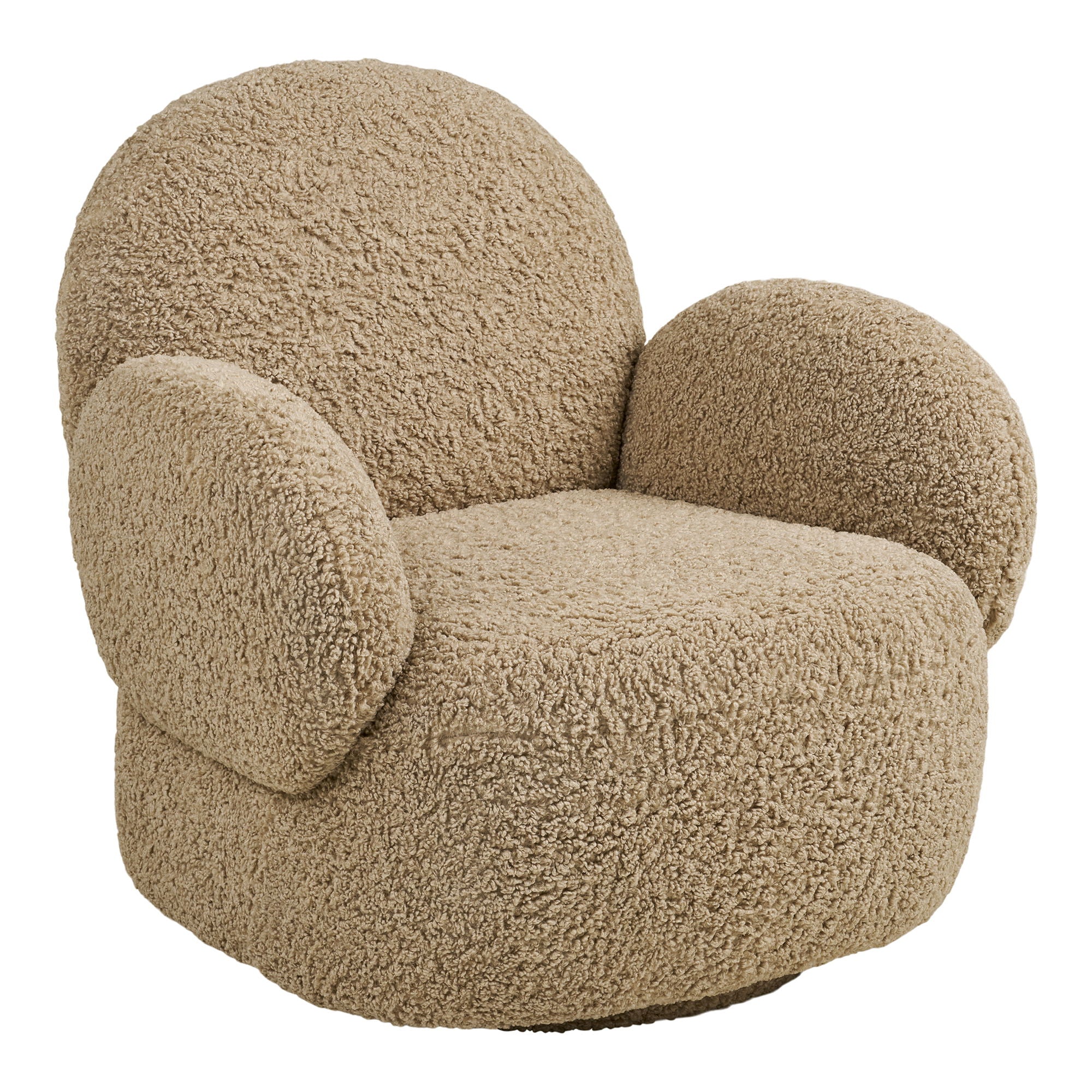 Lysebrun Messina Loungestol Med Drejefunktion Loungestol Med Drejefunktion Hn1265 Housenordic Lænestol - 5713917043651