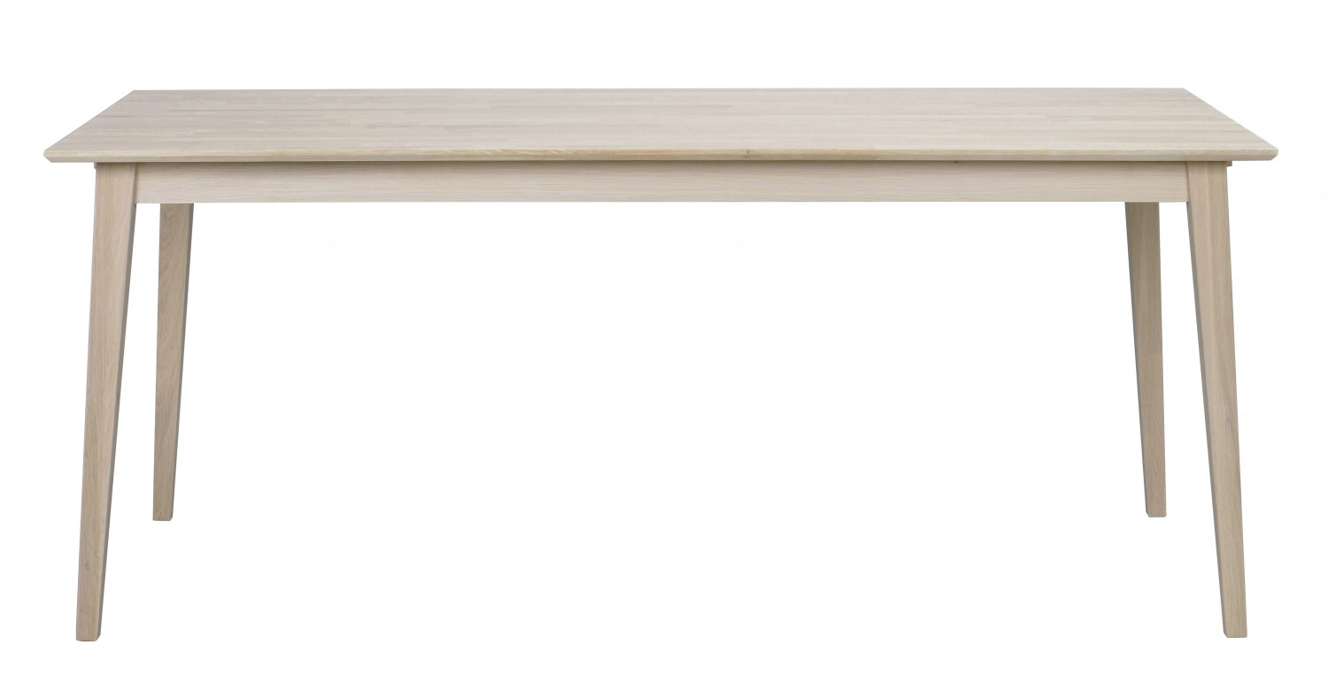 Hvid Rowico Filippa Olieret Udtræk 180x90 Rowico Home Spisebord - 7340126506349