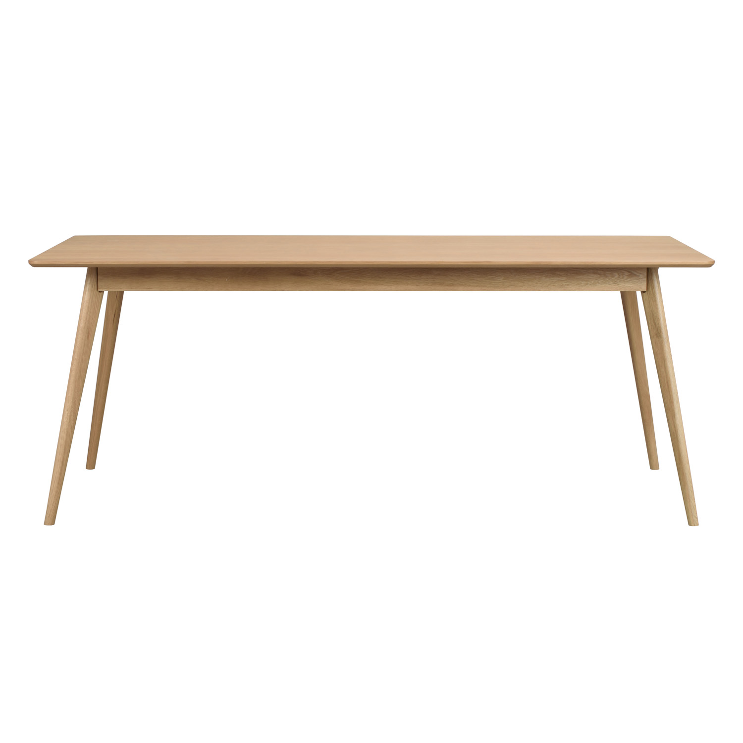 Natur Rowico Rektangulær Yumi Udtræk Egetræsfiner 190x90 Rowico Home Spisebord - 7340126542163