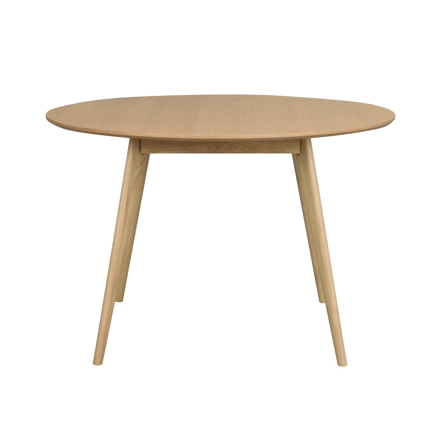 Natur Rowico Rund Yumi Egetræsfiner Ø115 Rowico Home Spisebord - 7340126538258