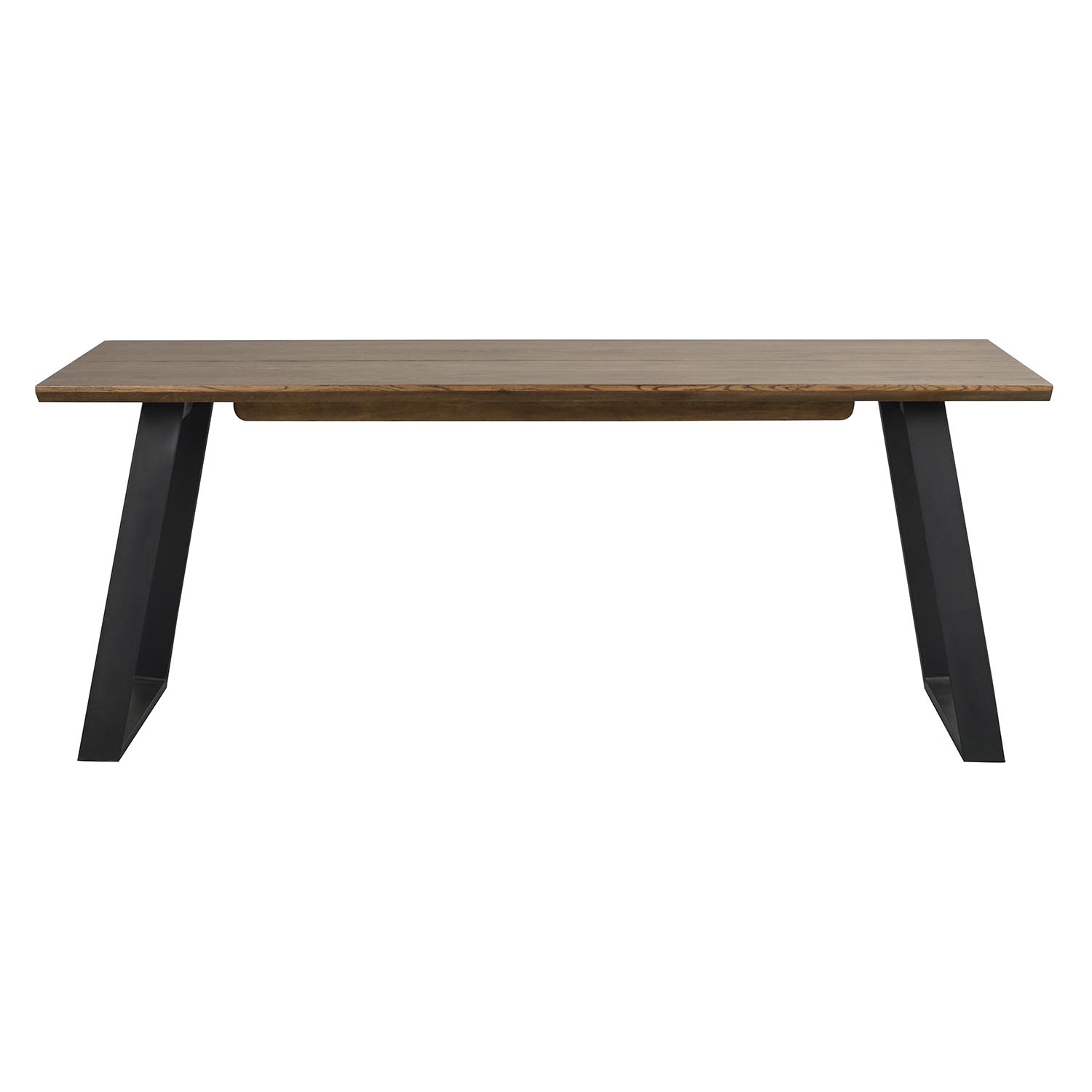 Sort Rowico Melville Udtræk Brun Egetræ Metal 210x95 Rowico Home Spisebord - 7340126540572