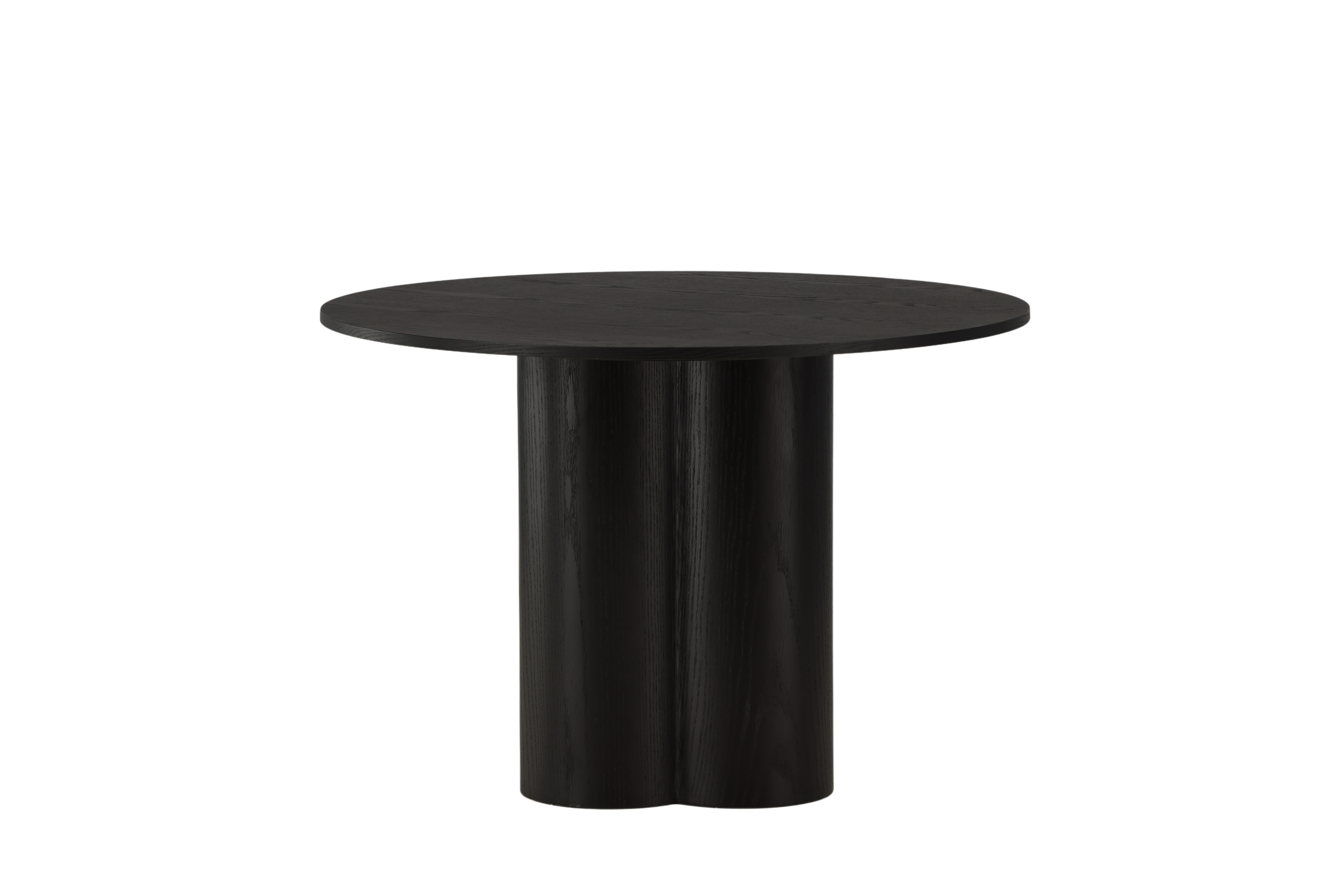 Sort Olivia Rund Finr Ø110 Venture Design Spisebord - 7340206964281