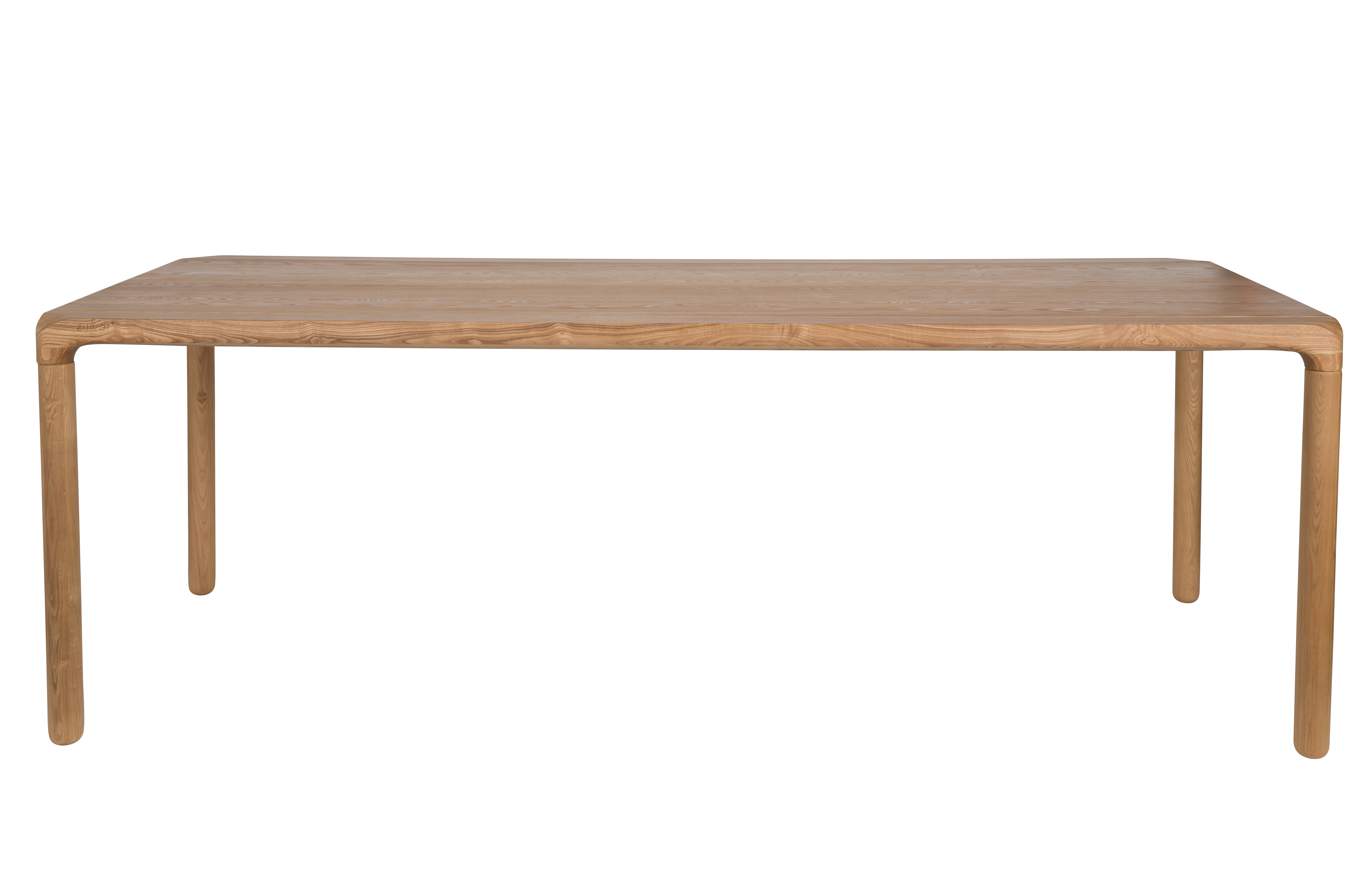 Brun Storm Rektangulær Natur Asketræsfinr Natur Asketræ 220x90 Zuiver Spisebord - 8718548029163