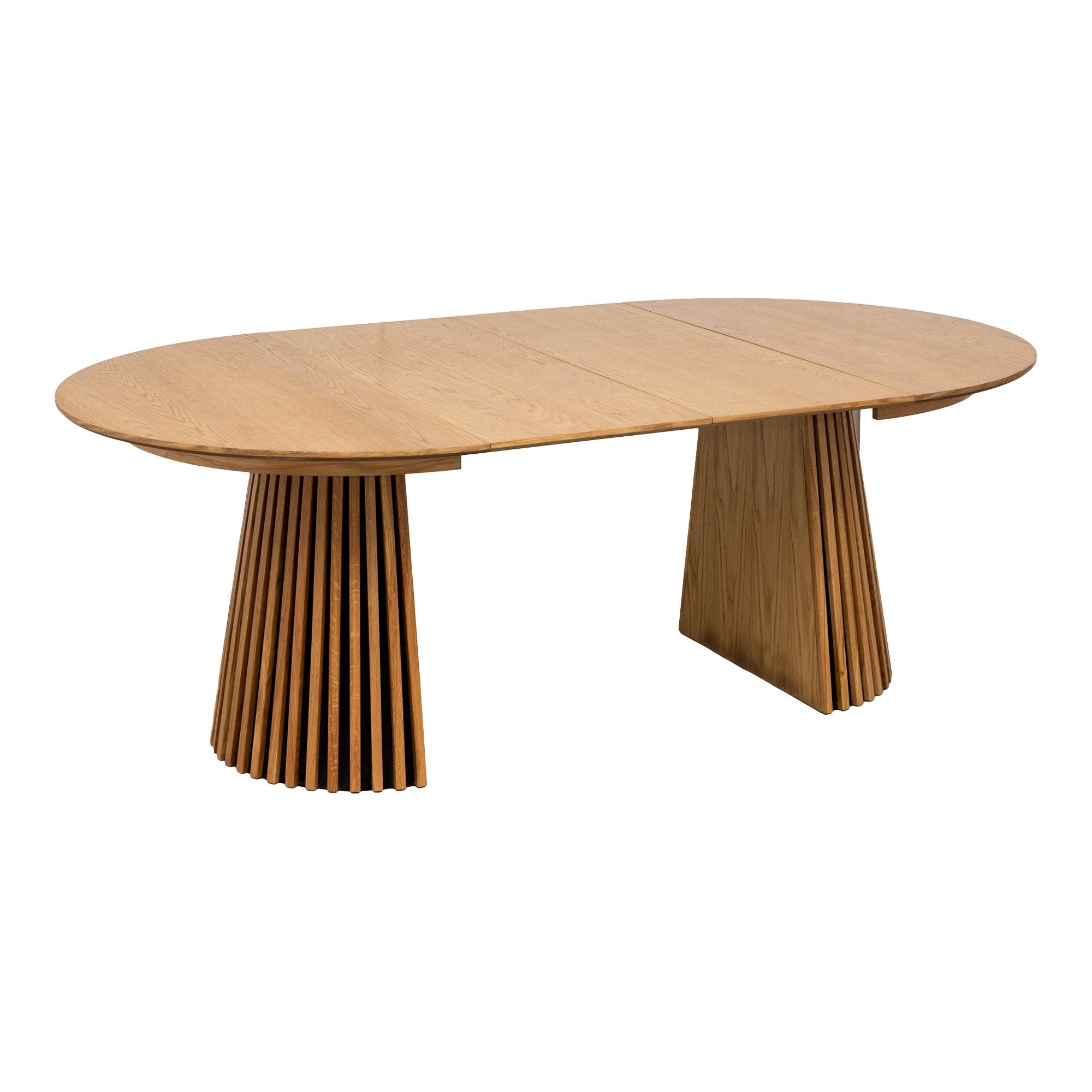 Eg Osaka Efiner Natur Inkl Tillægsplader Ø120x120 160 200x75 Housenordic Spisebord - 5713917030545