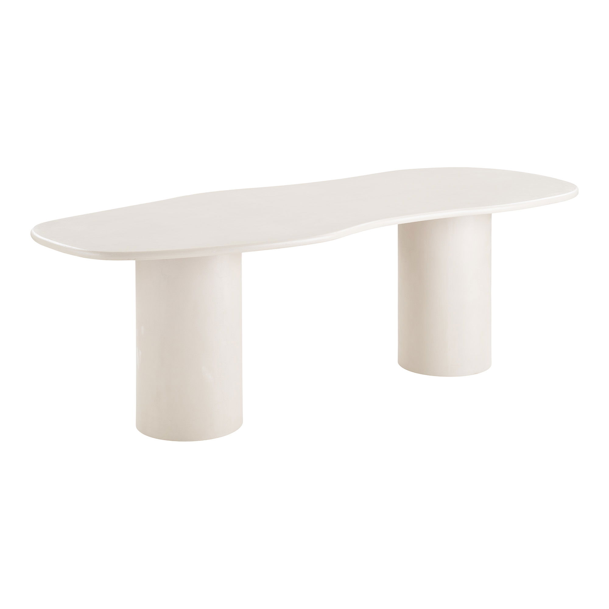 Beige Maranola Organisk Cementlook Mdf 96x200 House Nordic Spisebord - 5713917035052