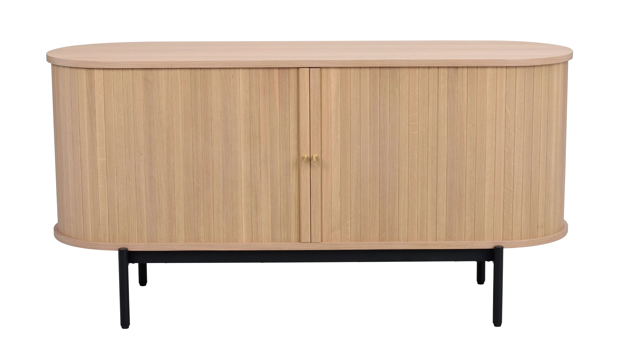 Hvid Rowico Haddington Skydelåger Hylder Pigmenteret Egefinr Sort Metal Rowico Home Skænk - 7340126554081