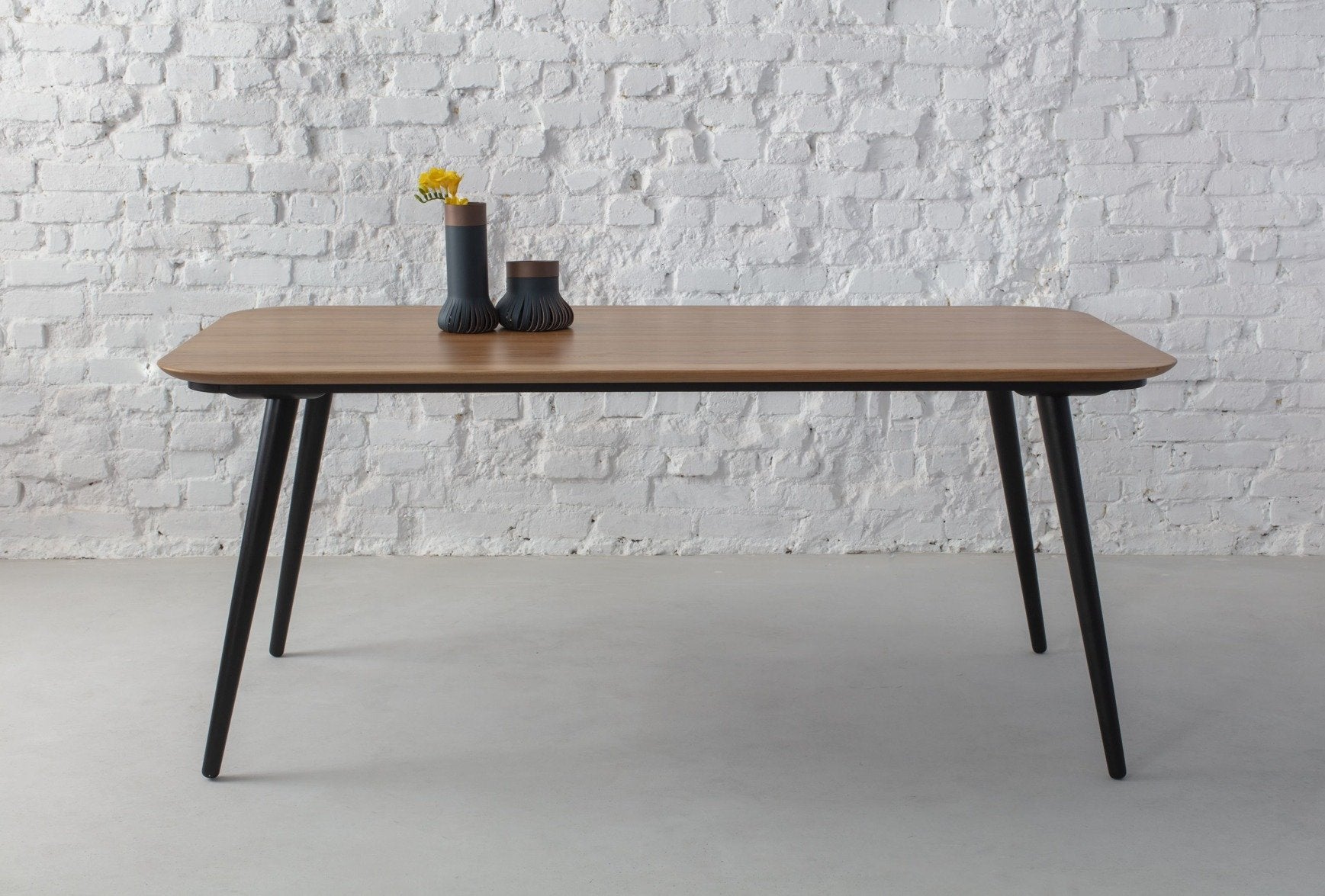 Kontrast 180x90x75cm Sorte Ben Ragaba Spisebord