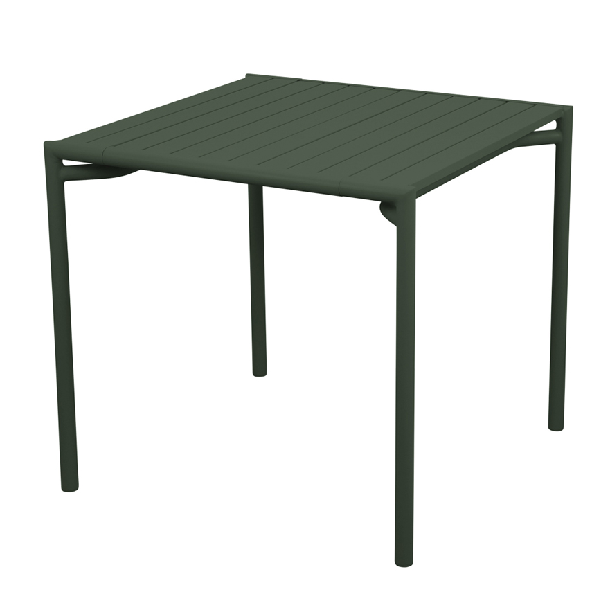 Bliss 81x81 GrØn Alu Cane-line Spisebord
