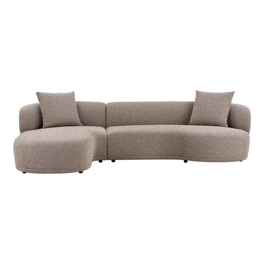 Kingston Lounge Brunt Stof 294x175 90cm House Nordic Sofa