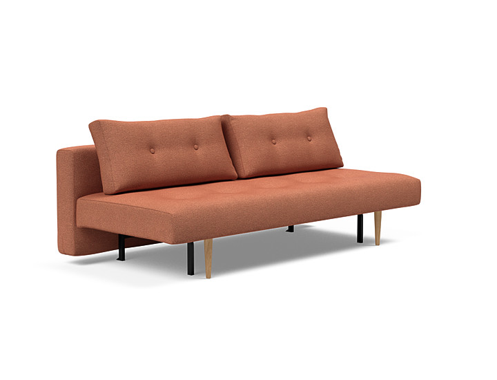 Recast Plus Sove 140x200 Med Lys Egetræsben 301 Innovation Sofa